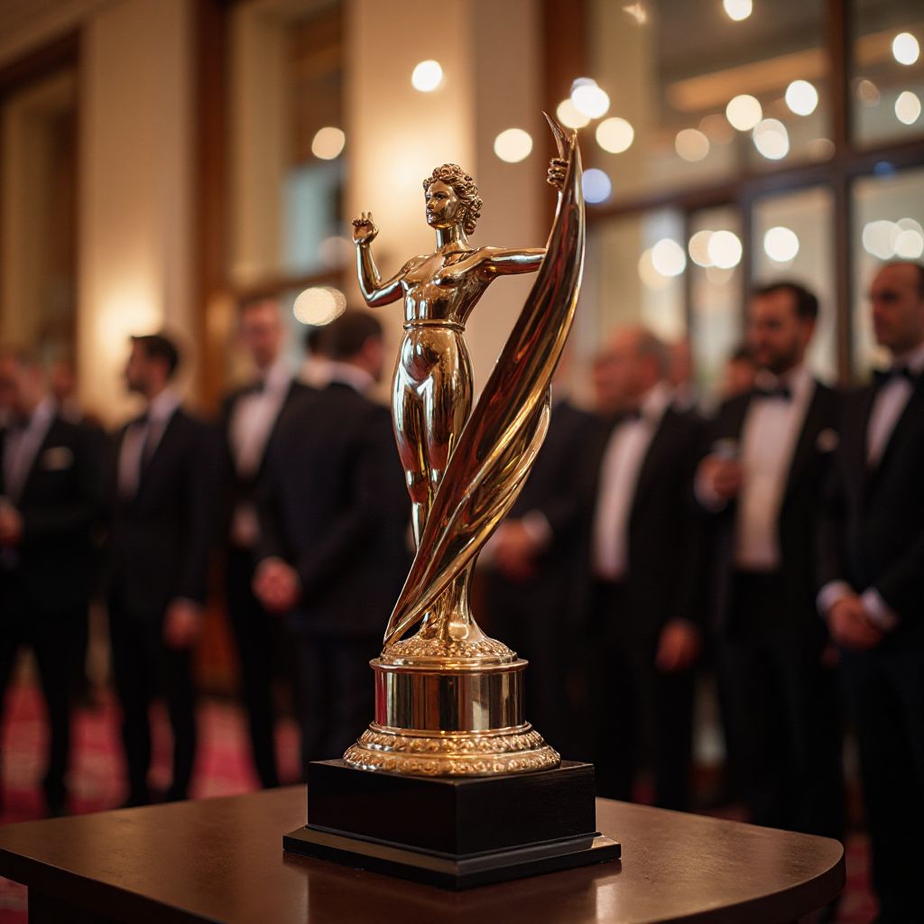 Travel industry award ceremony